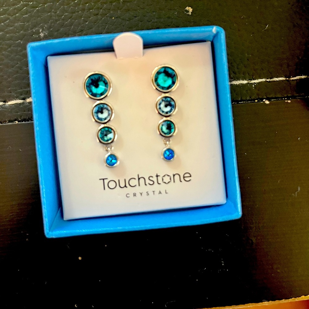 Touchstone crystal gleaming earrings